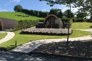 Landscaped area